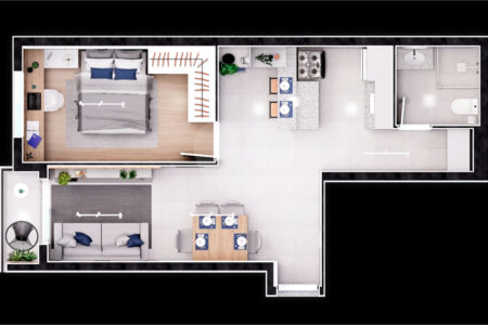 Apartamento à venda com 1 quarto em Rio Pequeno, São Paulo, SP