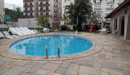 Apartamento com 3 dormitórios à venda, 100 m² por R$ 460.000,00 - Jardim Las Palmas - Guarujá/SP