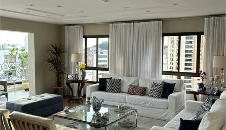 Apartamento à venda com 4 suítes em Real Parque, São Paulo, SP