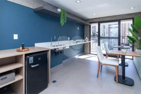 Flat à venda ou para alugar com 1 quarto em Perdizes, São Paulo, SP