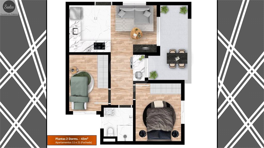 Apartamento à venda ou para alugar com 2 quartos em Jaçanã, São Paulo, SP