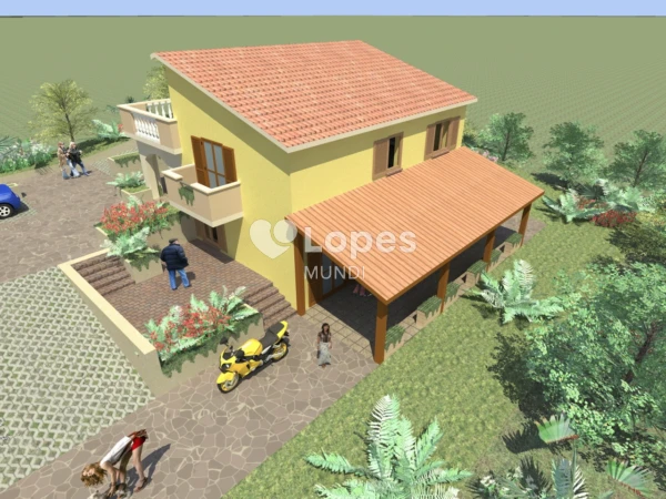 Terreno à venda em San Lucido, Cosenza, Itália – 1.700 m² e vista para o mar