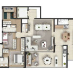 Apartamento à venda com 4 quartos, sendo 3 suítes,  em Butantã, São Paulo, SP