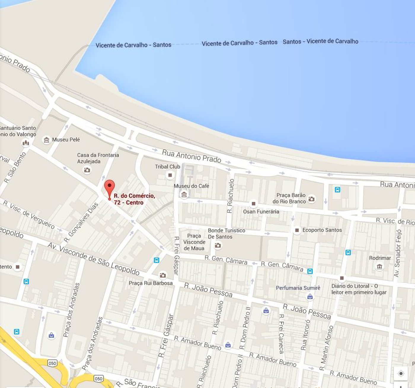 Terreno à venda, 1098 m² por R$ 4.000.000,00 - Centro - Santos/SP