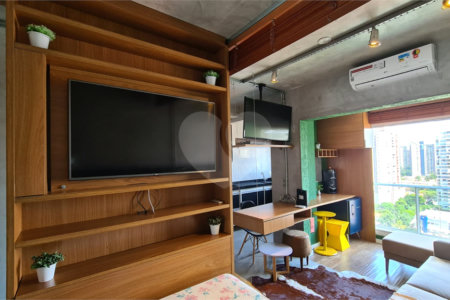 Apartamento à venda com 1 quarto em Cidade Monções, São Paulo, SP