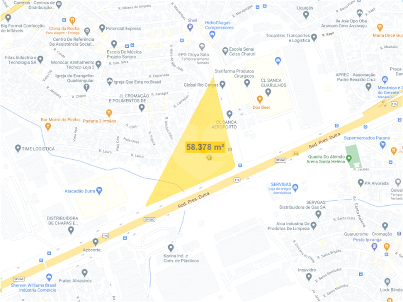 Terreno à venda ou para alugar em Jardim Presidente Dutra, Guarulhos, SP