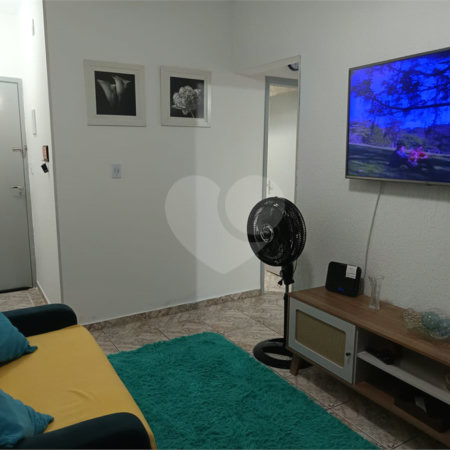 Apartamento à venda com 1 quarto em Maracanã, Praia Grande, SP