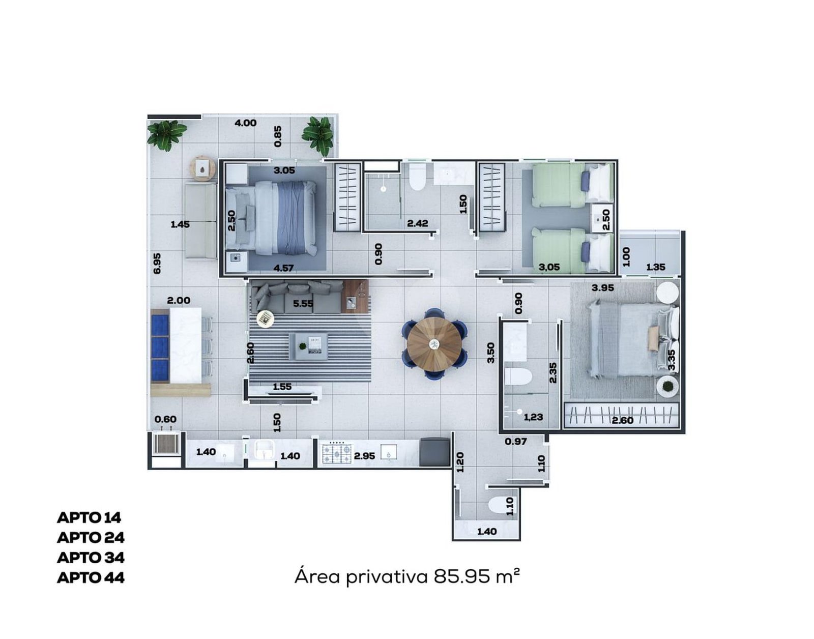 Planta 1