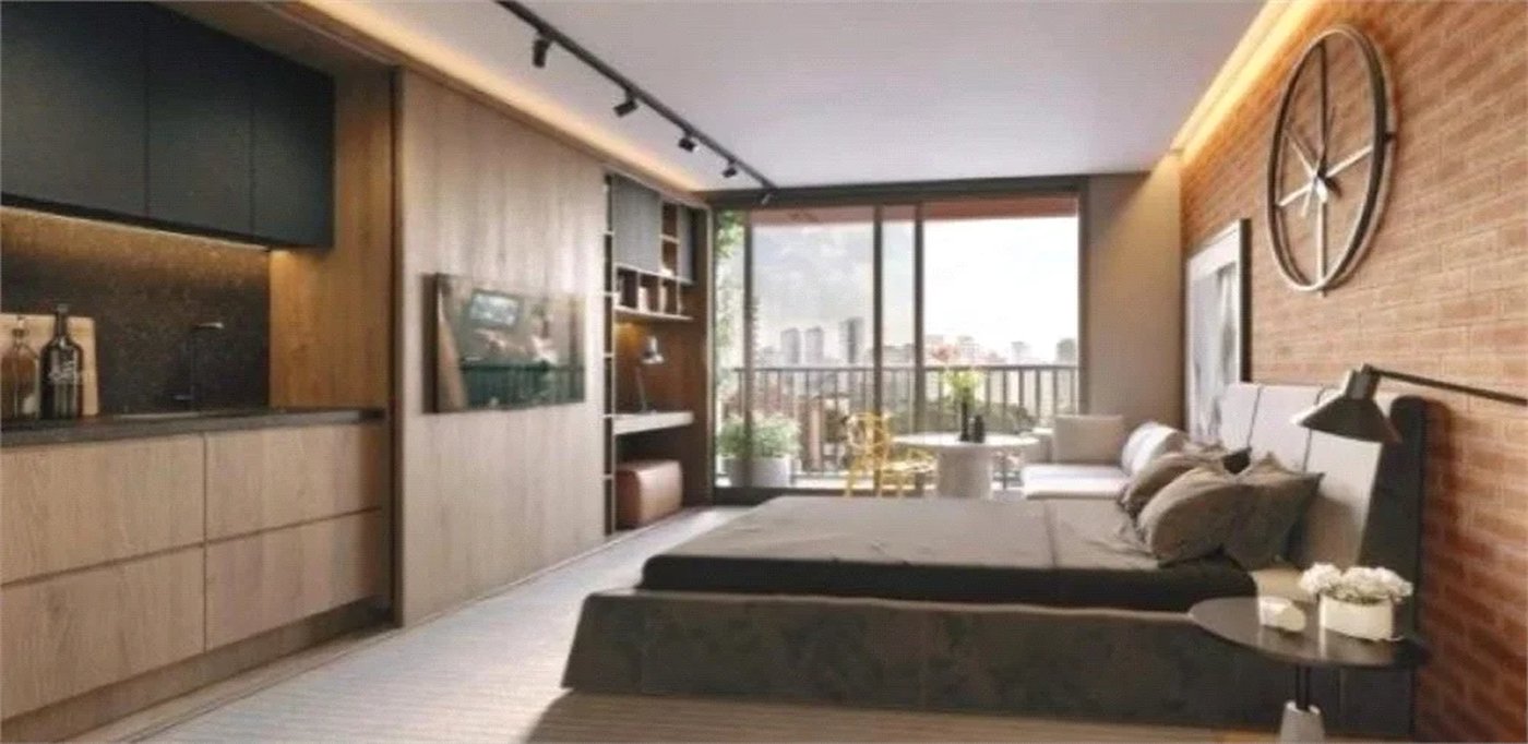 Studio à venda com 1 quarto em Pinheiros, São Paulo, SP