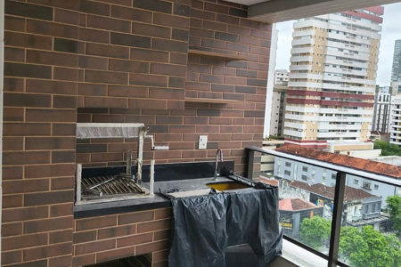 Apartamento com 2 dormitórios à venda, 84 m² por R$ 1.595.000,00 - Gonzaga - Santos/SP