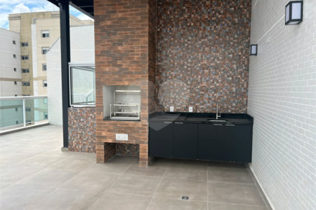 Cobertura à venda ou para alugar com 2 quartos, sendo 1 suíte, em Várzea da Barra Funda, São Paulo, SP