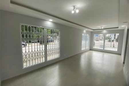 Casa Comercial para locação, Vila Mathias, Santos - CA0415.