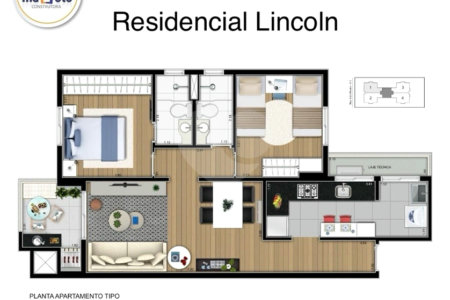 Apartamento à venda com 2 quartos, sendo 1 suíte,  em Campestre, Santo André, SP