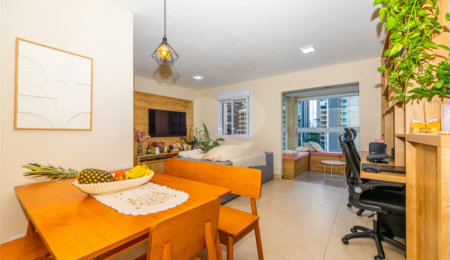 Apartamento à venda com 2 quartos, sendo 1 suíte,  em Brooklin, São Paulo, SP