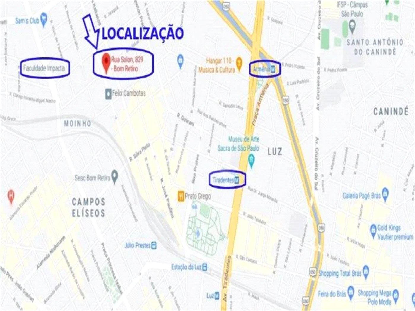 Espaço ideal para posto de gasolina, farmácia e loja no Bom Retiro