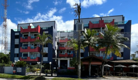 Apartamento à venda com 2 quartos, sendo 1 suíte,  em Boraceia, Bertioga, SP