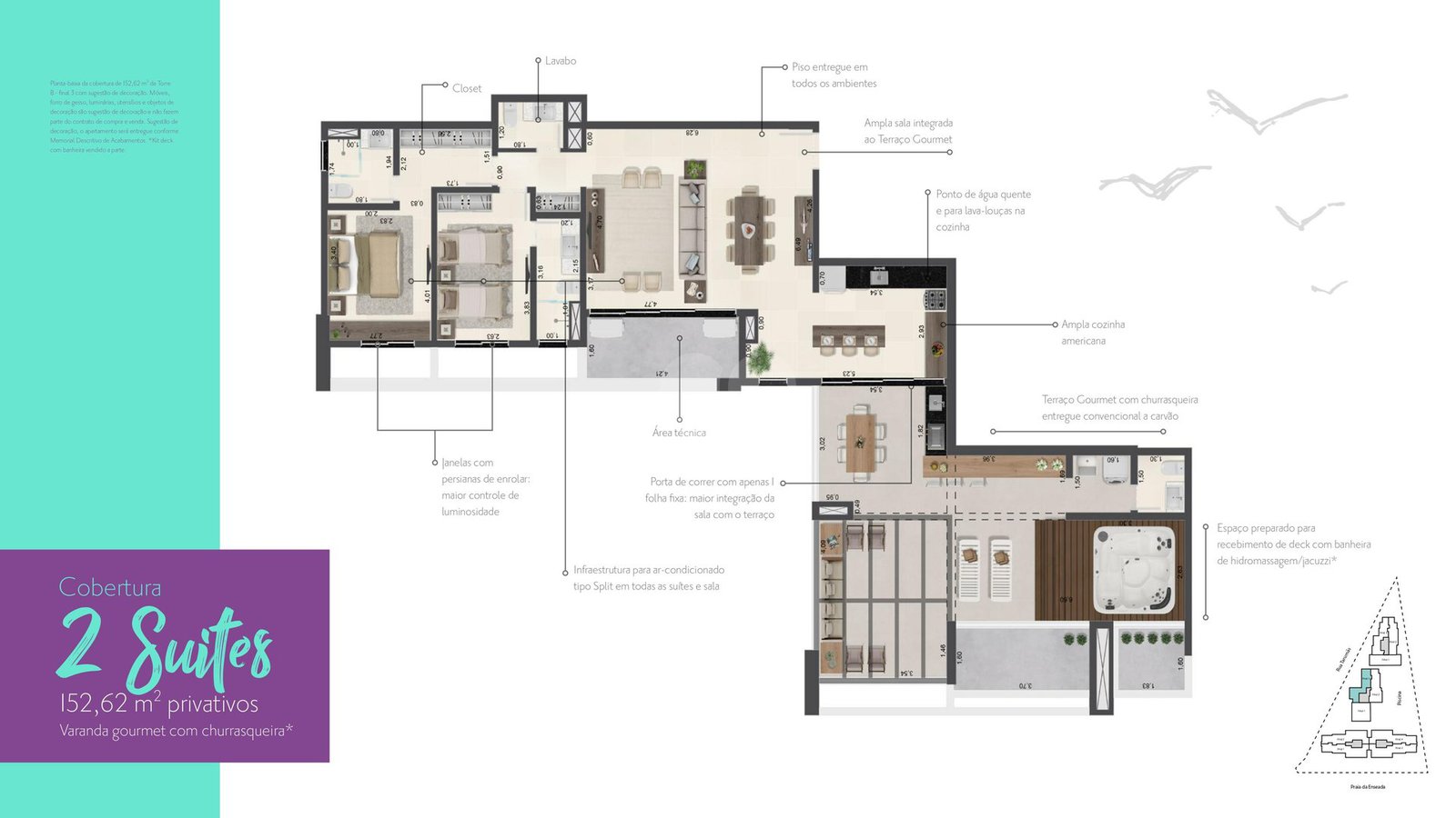 Apartamento 152m²