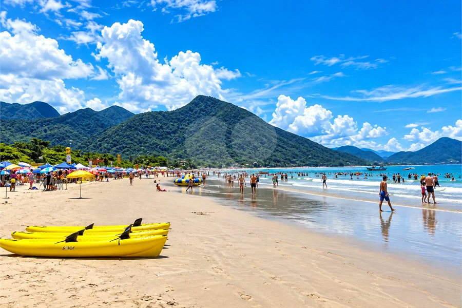 Apartamento à venda com 2 quartos, sendo 1 suíte, em Lagoinha, Ubatuba, SP