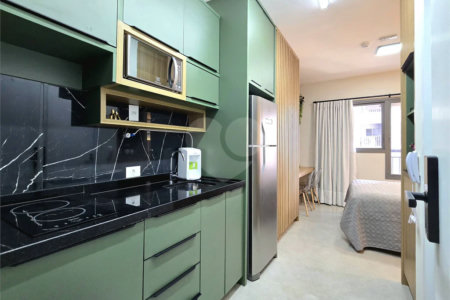 Studio 21 m² Mobiliado Próximo Metrô Paraíso São Paulo/SP
