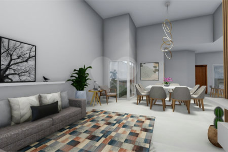 Casa Térrea com 3 Suítes no Village Damha