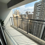 Studio mobiliado em andar alto com lazer completo em Indianópolis