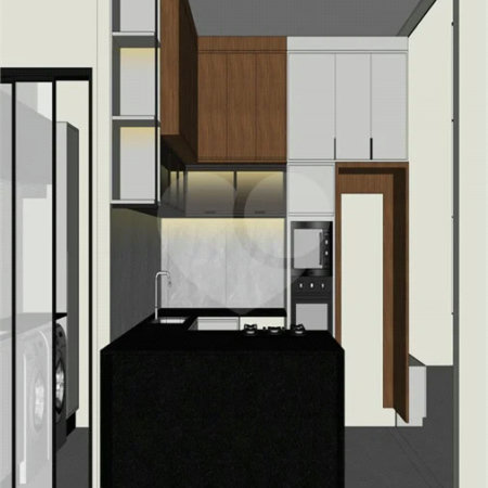 Casa Térrea Evidências - Indaiatuba/SP - Quadra D Lote 15 - Área Total 308,35 m² - Área Construída 201,81 m² - TÉRREA - 03 suítes sendo a master com closet; Escritório; Lavabo; Cozinha com cooktop, forno, micro-ondas e coifa; Móveis planejados na hall de entrada, sala, escritório, cozinha, gourme