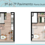 Studio 25 m² – Barô Higienópolis by You, inc | São Paulo