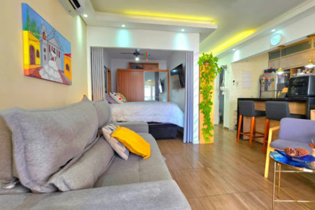 Apartamento com 1 dormitório à venda, 58 m² por R$ 740.000,00 - Ponta da Praia - Santos/SP