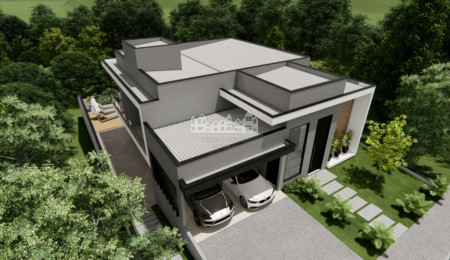 Casa Moderna com Pé-Direito Duplo — Conforto, Estilo e Lazer em Condomínio Completo, em Bragança