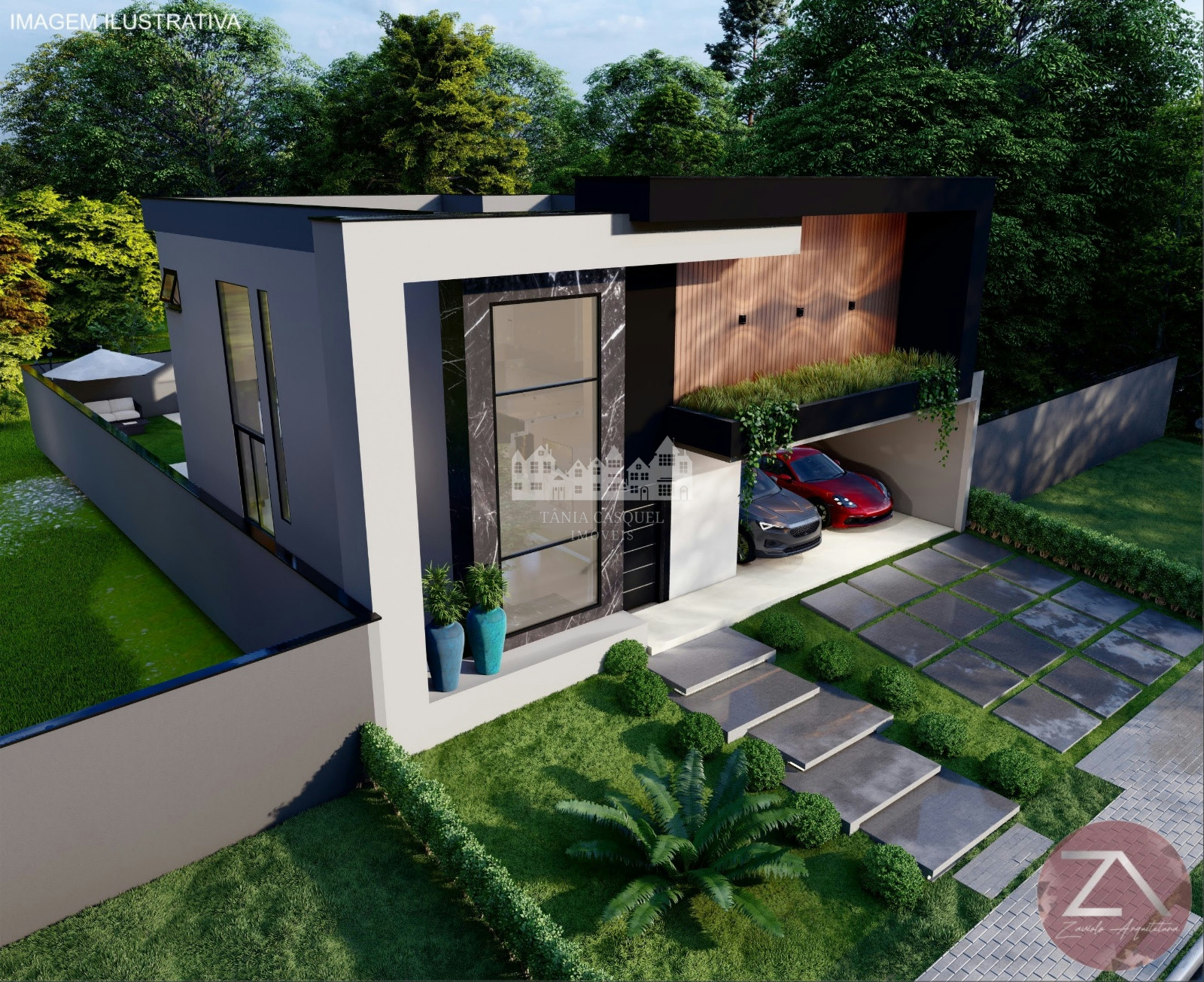 Casa de Condomínio, 4 quartos - Foto 1