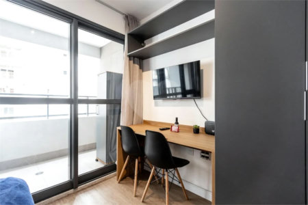 Apartamento à venda com 1 quarto em Perdizes, São Paulo, SP