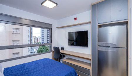 Studio à venda com 1 suíte em Paraíso, São Paulo, SP
