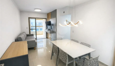 Apartamento à venda com 2 quartos, sendo 1 suíte,  em Boqueirão, Praia Grande, SP
