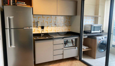 Apartamento à venda com 1 quarto em Pinheiros, São Paulo, SP