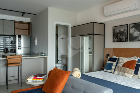Studio à venda com 1 suíte em Campo Belo, São Paulo, SP
