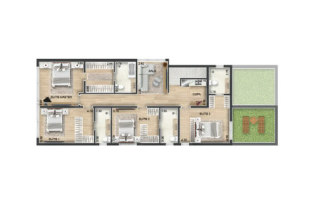 Casa à venda com 4 suítes em Jardim Leonor, São Paulo, SP