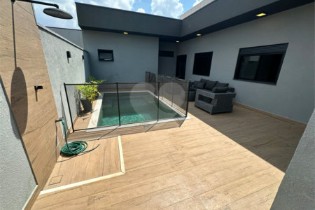 Casa à venda com 3 quartos, sendo 1 suíte, no condomínio Residencial Evidências, Indaiatuba - SP