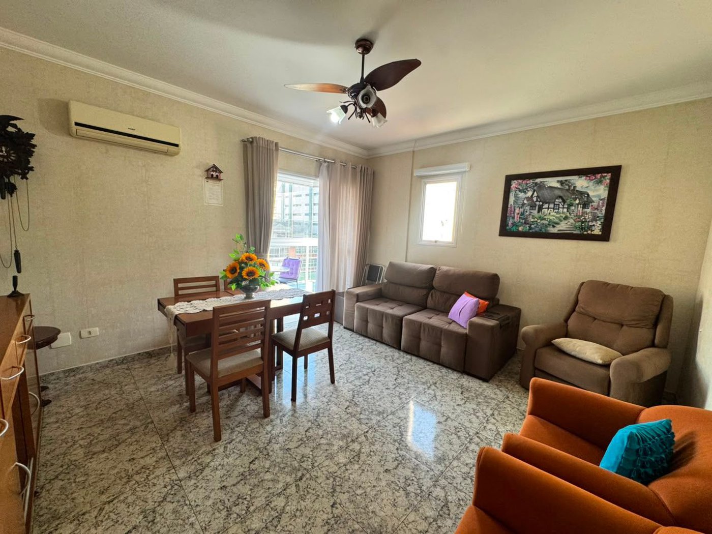 Apartamento com 2 dormitórios à venda, 83 m² por R$ 1.260.000,00 - Aparecida - Santos/SP