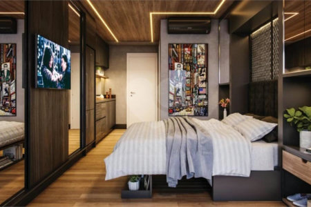 Studio à venda com 1 quarto em Santo Amaro, São Paulo, SP