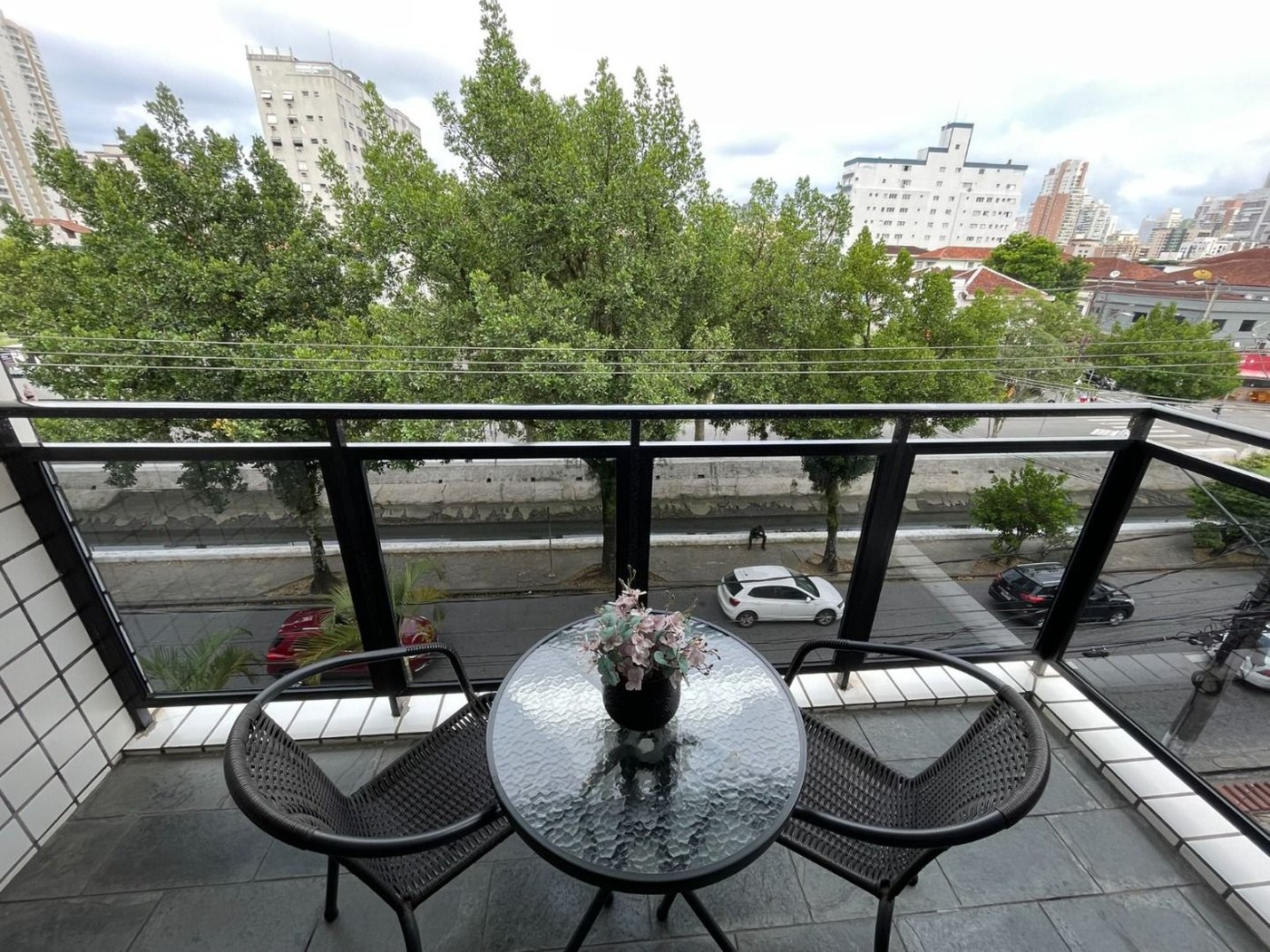 Excelente Apartamento com 3 dormitórios à venda, 100 m² por R$ 610.000 - Campo Grande - Santos/SP