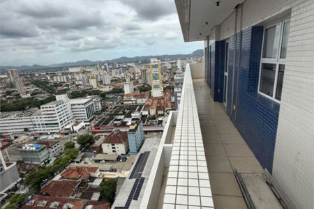 Sala Comercial para venda e locação, Boqueirão, Santos - SA0048.