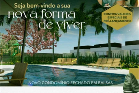 Casa à venda com 3 quartos, sendo 1 suíte, no condomínio Monte Carlo, Balsas - MA