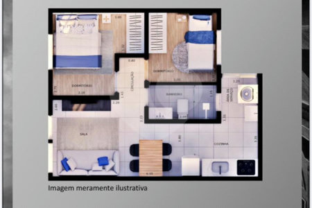 Apartamento à venda com 3 quartos, sendo 1 suíte, em Chora Menino, São Paulo, SP