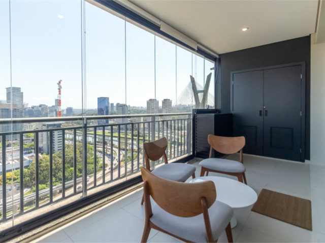 Apartamento à venda com 1 suíte em Brooklin, São Paulo, SP