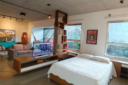 Apartamento para alugar com 1 quarto em Santo Amaro, São Paulo, SP