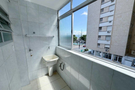 Apartamento com 2 dormitórios à venda, 126 m² por R$ 1.400.000,00 - Embaré - Santos/SP