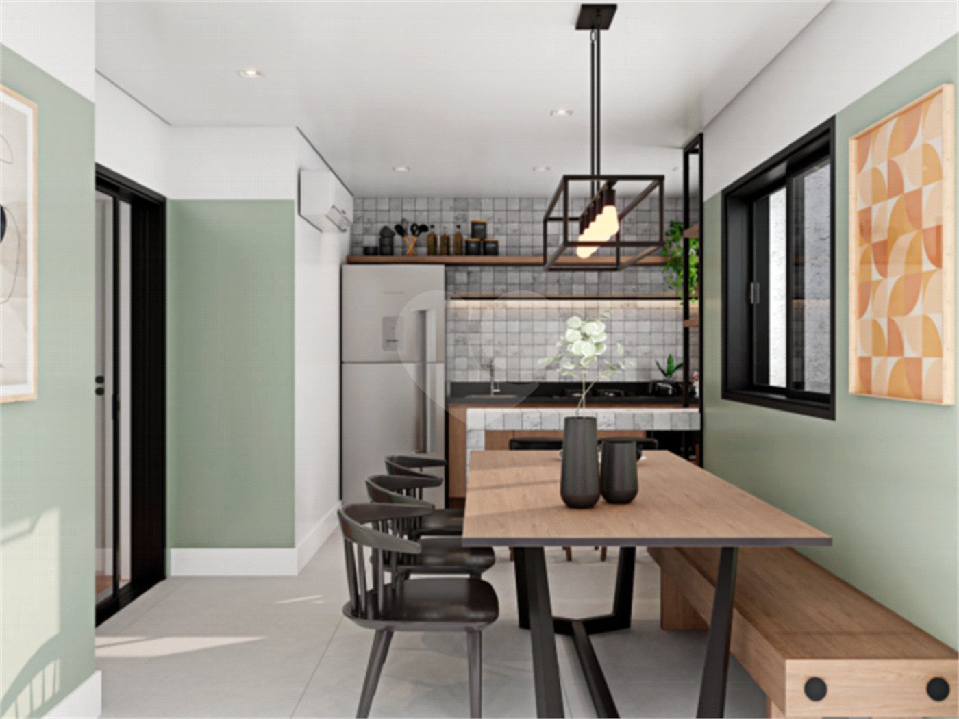 Apartamento à venda com 1 quarto em Mirandópolis, São Paulo, SP