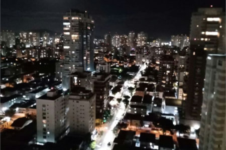 Apartamento com 1 dormitório à venda, 95 m² por R$ 1.600.000,00 - Aparecida - Santos/SP