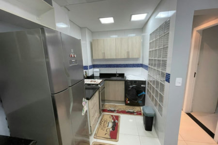 Apartamento com 1 dormitório à venda, 49 m² por R$ 490.000,00 - Gonzaga - Santos/SP