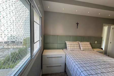 Apartamento Alto Padrão, 103 m² e 3 dormitórios à venda no José Menino - Santos/SP